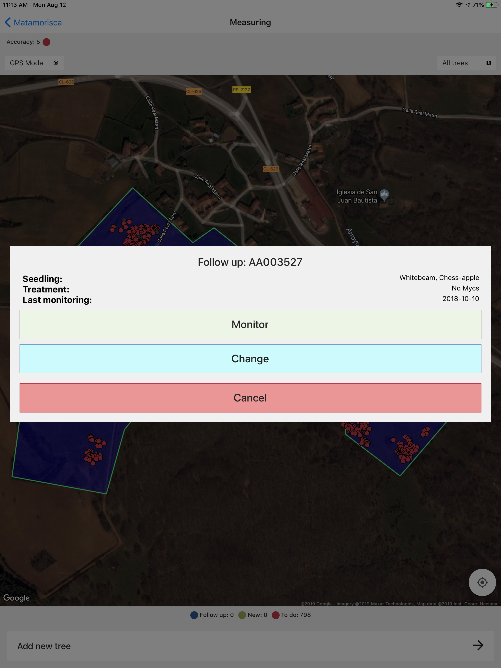Land Life Company Monitoring