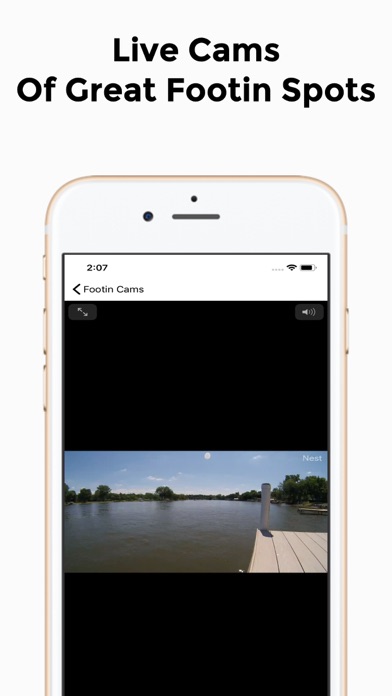 Footin Barefoot Water Ski App iPhone screenshot 4 - Sports app