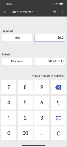 ClevCalc - Calculator screenshot 4