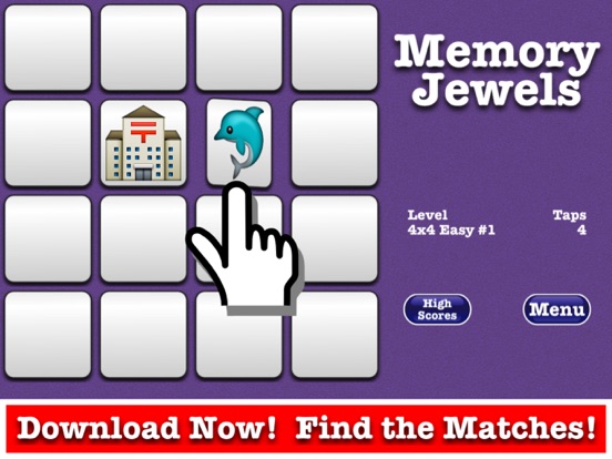 Screenshot #4 pour Memory Jewels™ Brain Workout