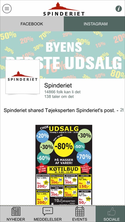 Spinderiet Personaleapp