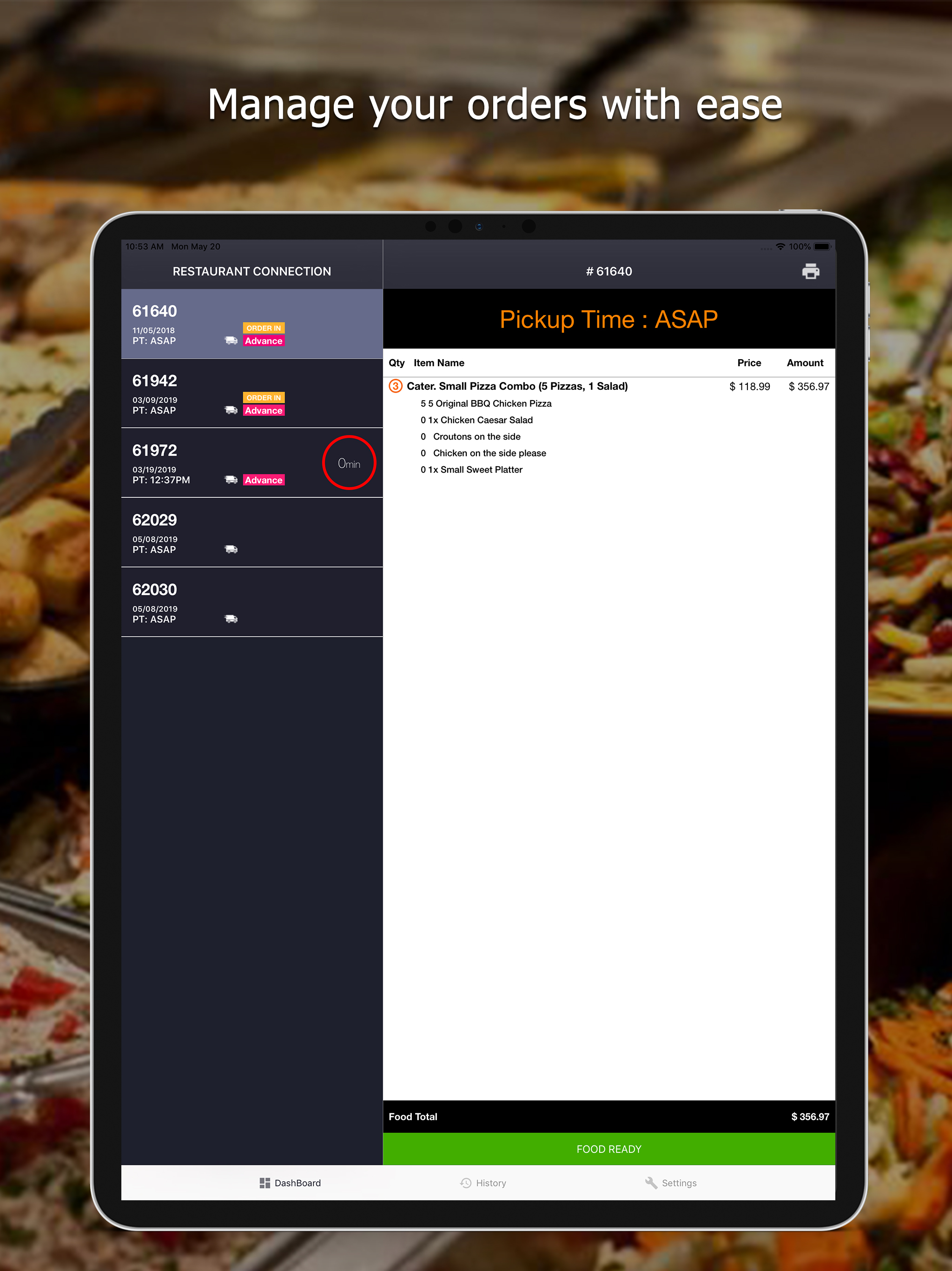 RC Restaurant Manager