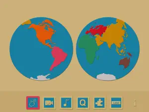 iWorld Earth's Continents screenshot 1