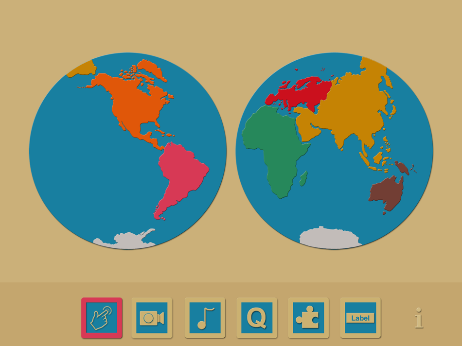 iWorld Earth's Continents - 1.2.8 - (iOS)
