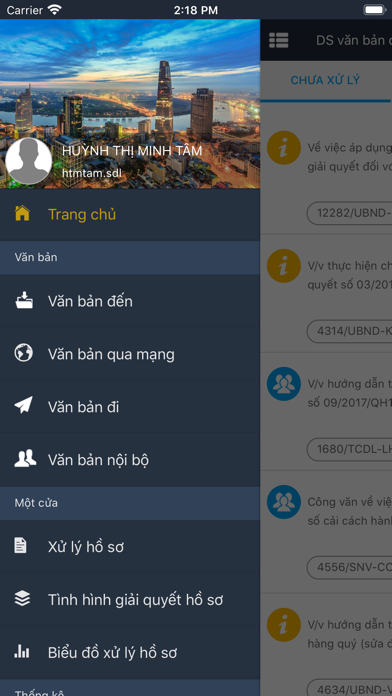 Công Chức Trực Tuyến SDL screenshot 3