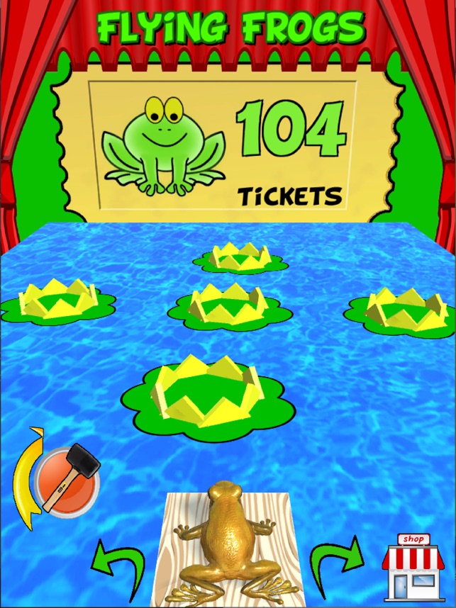 jumping frog carnival game