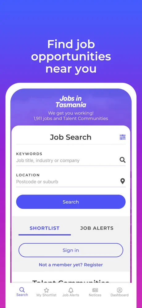 Jobs in Tasmania