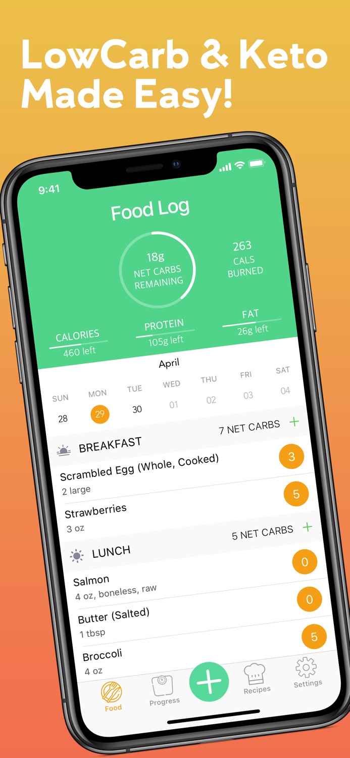 iCarb Keto Diet Tracker