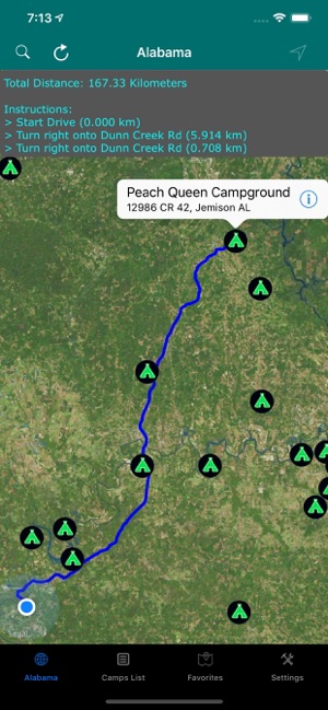 Alabama – Campgrounds & RV's(圖2)-速報App