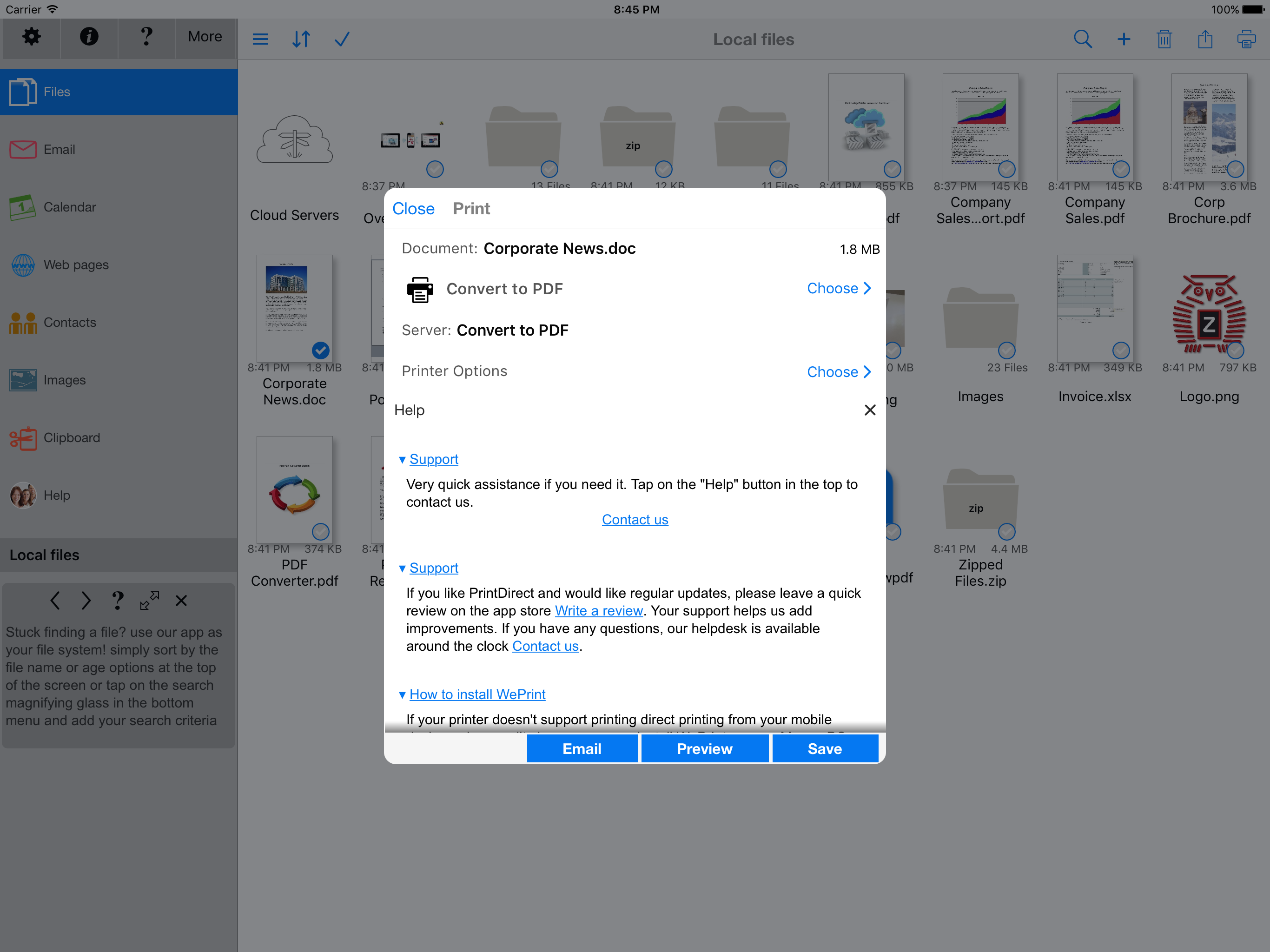 PrintDirect screenshot 5