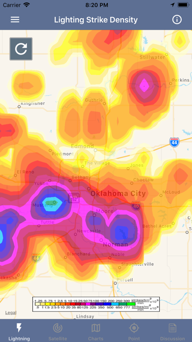 Lightning Tracker & Storm Data screenshot 2