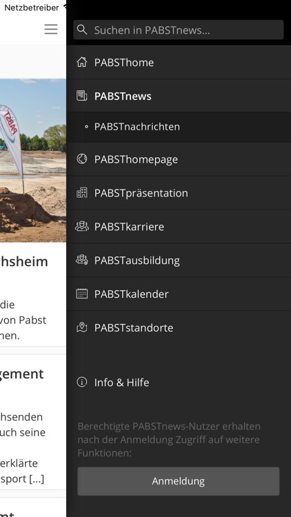 PABSTnews - die App von Pabst