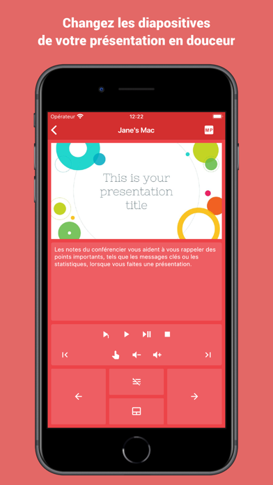 Screenshot #1 pour Télécommande de présentation