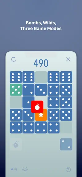 Game screenshot Diced - Puzzle Dice Game apk