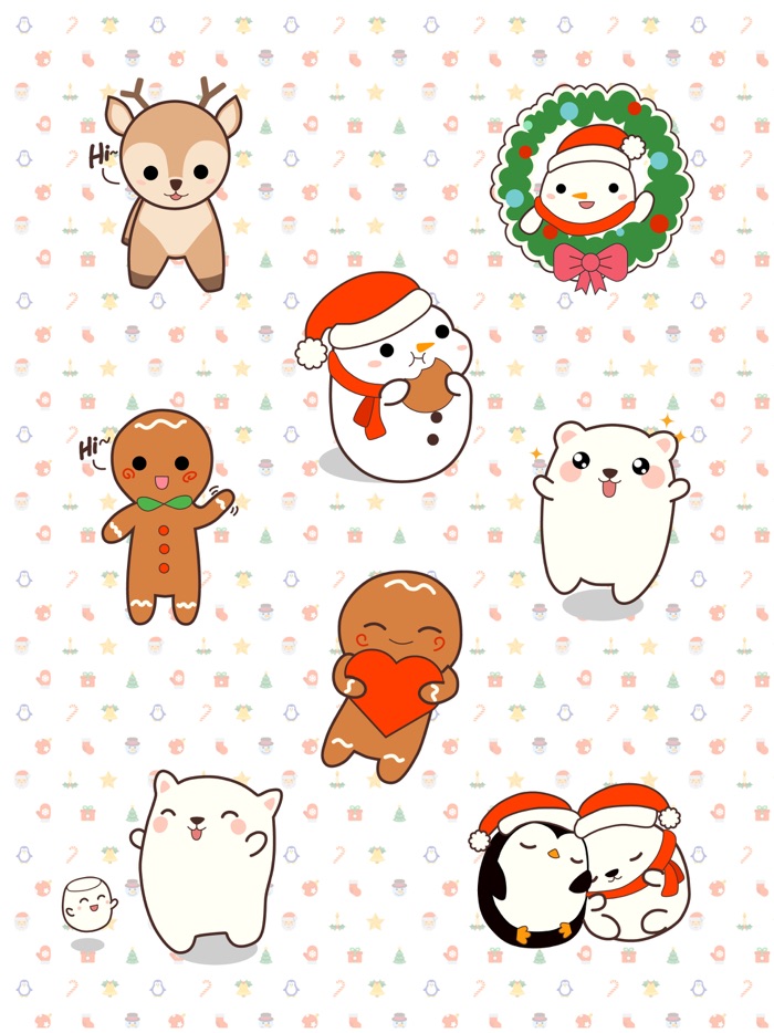 Cute Kawaii Christmas