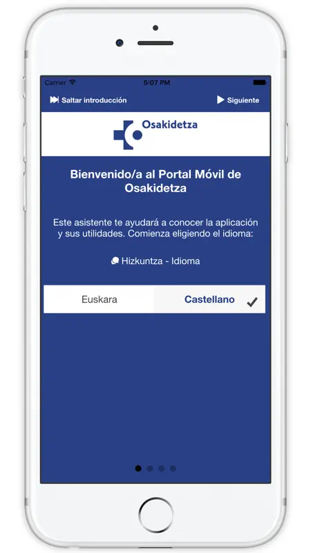 Portal Móvil Osakidetza screenshot 1 of 5