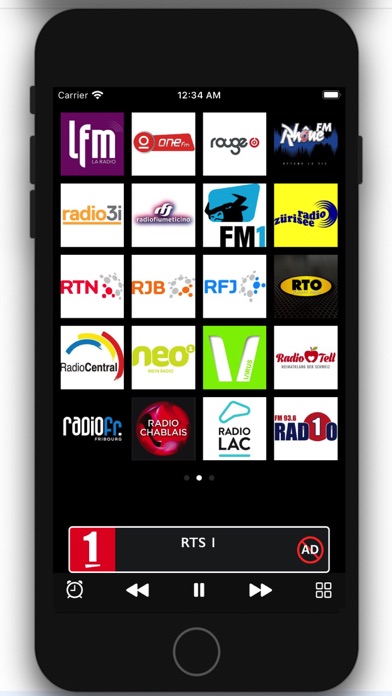 Swiss Radios Screenshot
