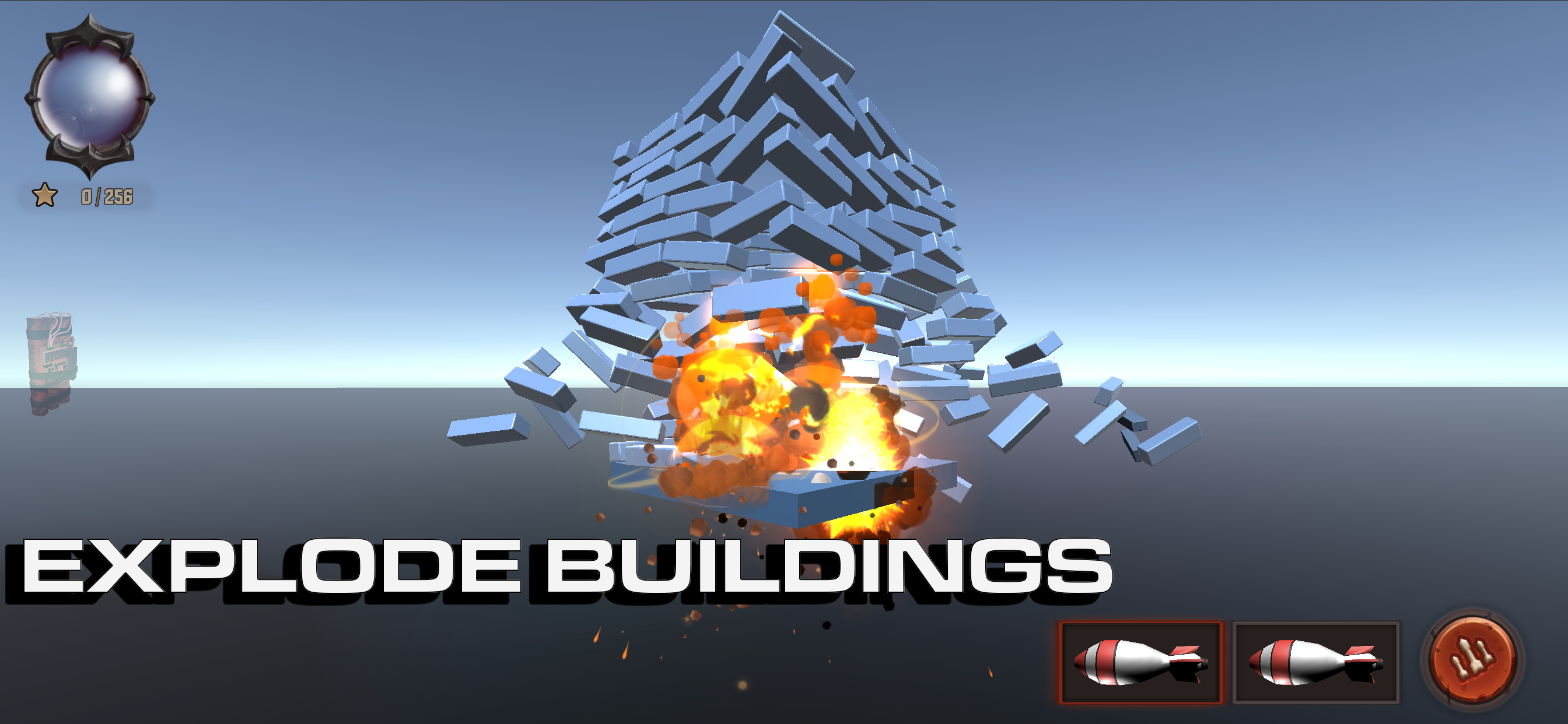 Boom with Rocket & TNT Game