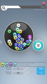 Random Number App screenshot
