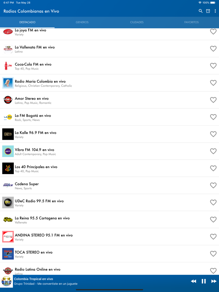 Radios Colombianas en Vivo