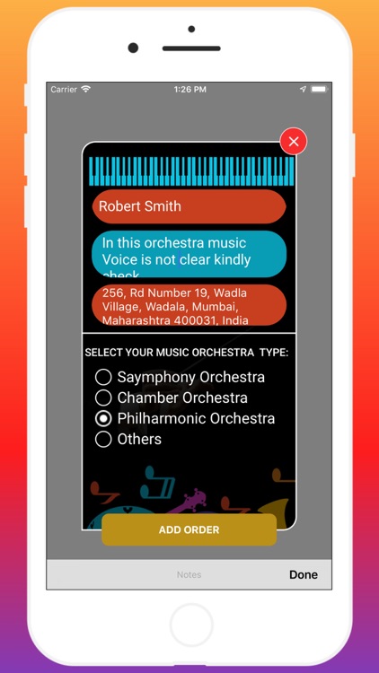 Music Orchestra Customer screenshot-4