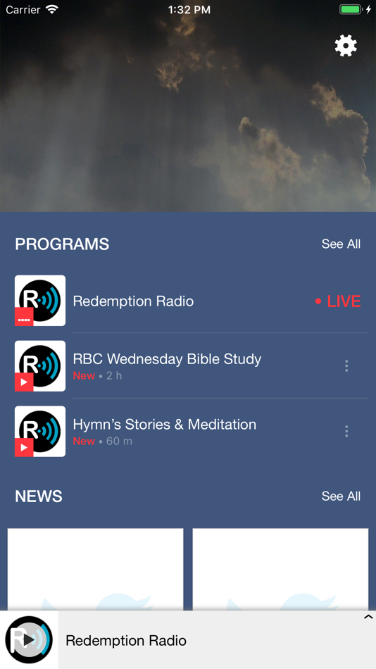 #1. Redemption Radio (iOS) 由: Redemption Baptist Church Inc
