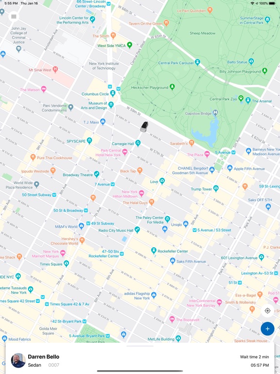 Buffalo Transportation iPad screenshot 6 - Navigation app