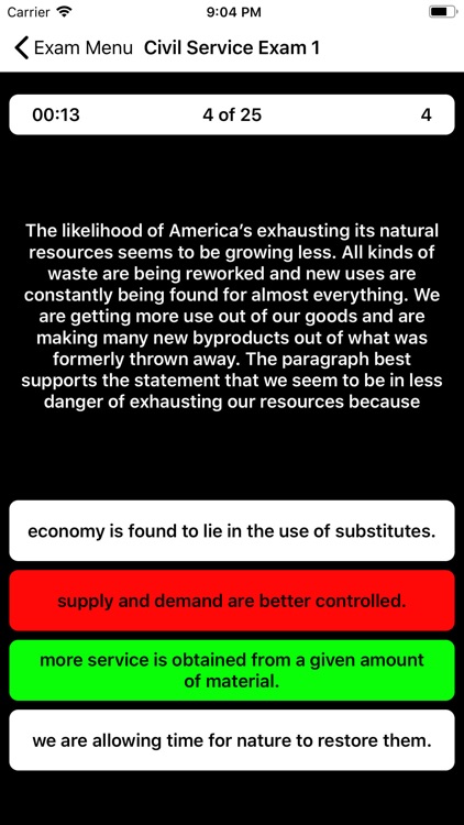 Civil Service Exam Prep screenshot-3