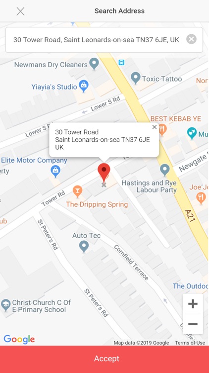 Nice Takeaway, Hastings