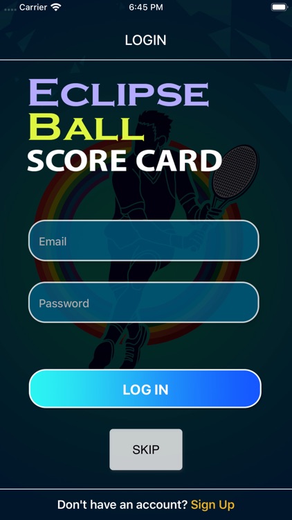 Eclipse Ball Score Card