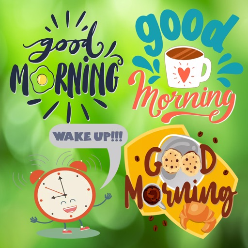 New Good Morning Sticker