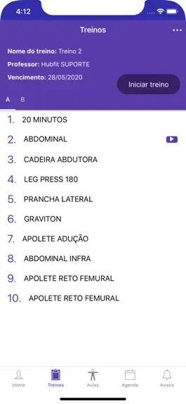 Game screenshot Hubfit Aluno hack