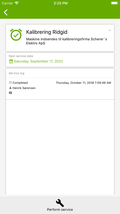 App screenshot