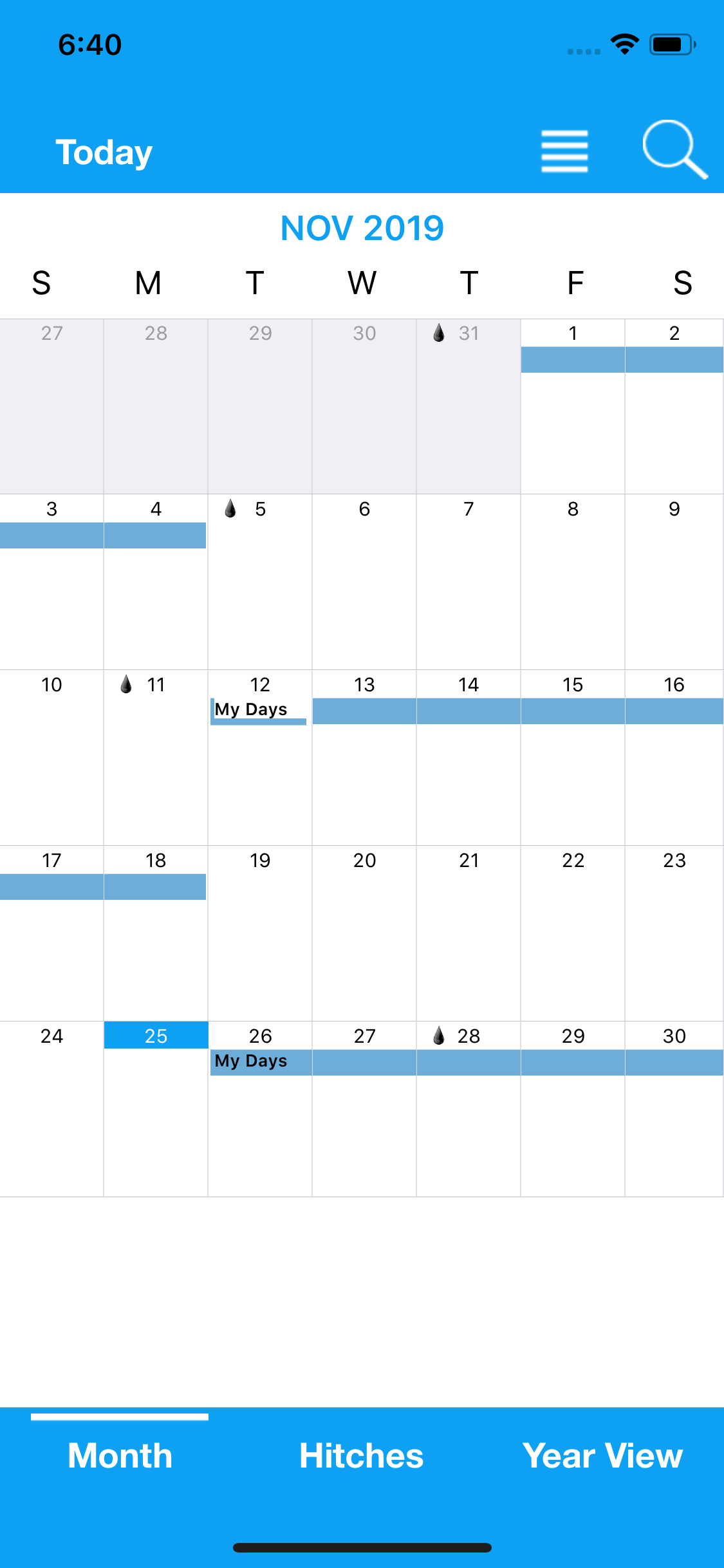 Oilfield Calendar screenshot 3