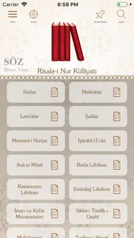 Game screenshot Risale-i Nur Külliyatı - SÖZ mod apk