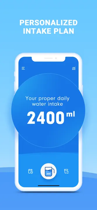 Drink Water Reminder, Trackerのスクリーンショット（5/6）