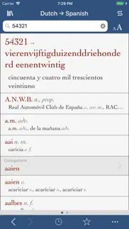 ultralingua dutch-spanish iphone screenshot 3