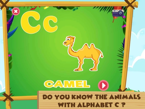 ABC C Alphabet Letters Games iPad screenshot