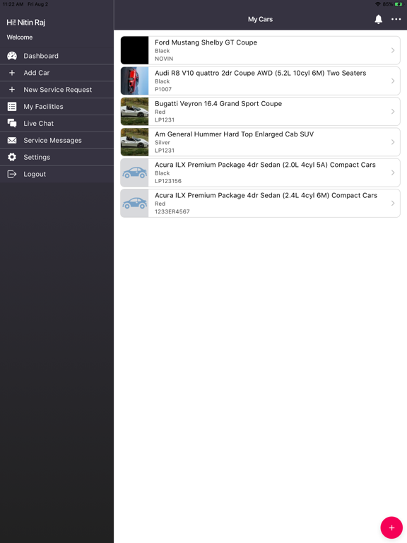 Digital Glovebox iPad screenshot 2 - Productivity app