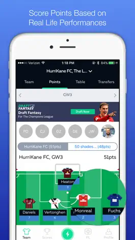 Game screenshot Draft Fantasy Soccer (FPL) hack