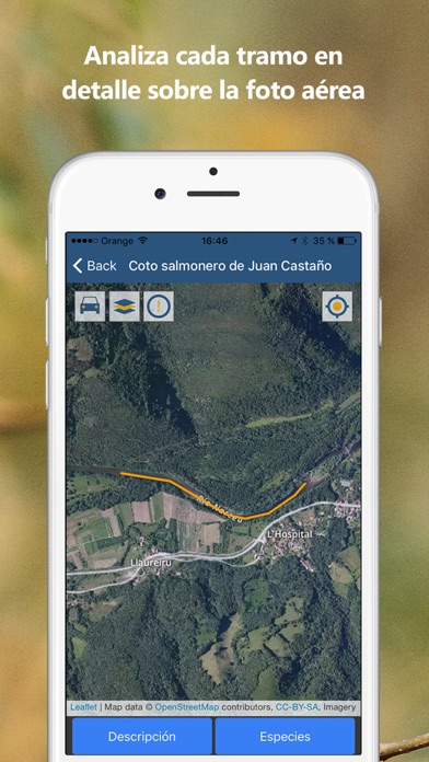 Screenshot #3 pour MyFishingMaps - mapas de pesca