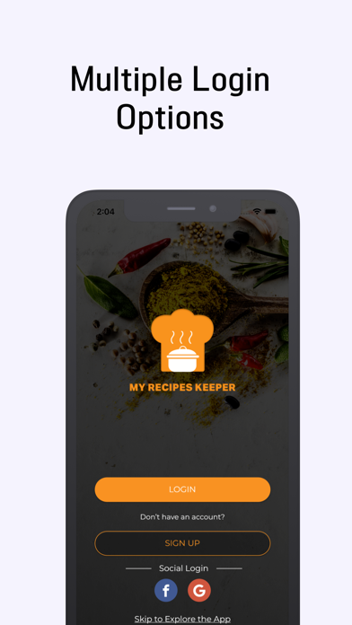 Screenshot #3 pour My Recipes Keeper