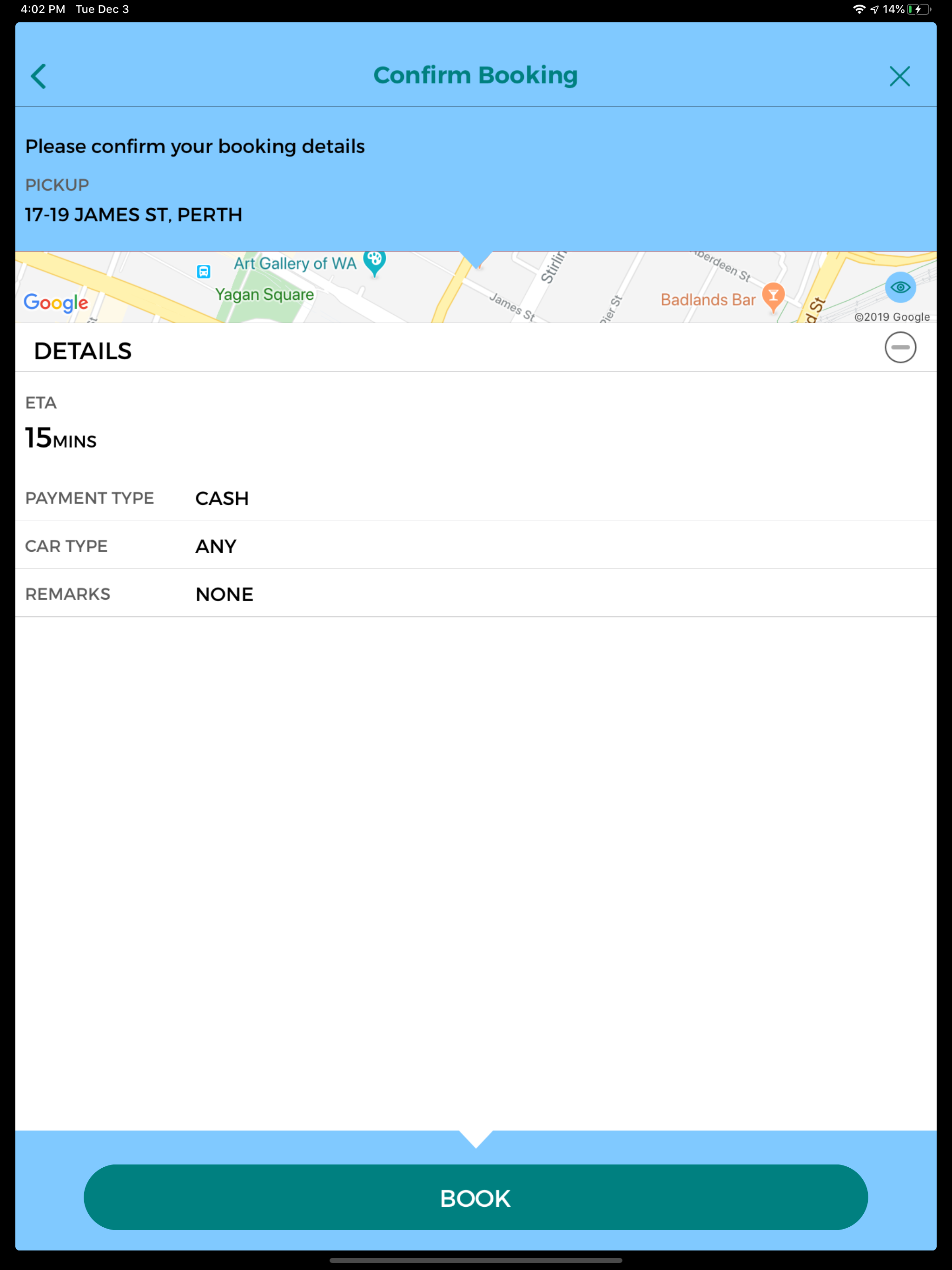 Auzi Cab Services screenshot 8