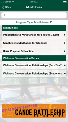 William & Mary Wellness screenshot 4