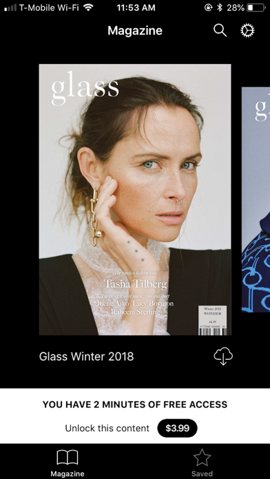 The Glass Magazine Screenshot