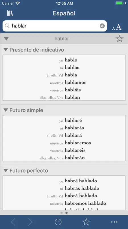 Gran diccionario Vox screenshot 2 of 3