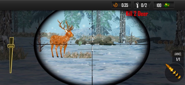 Tiro de arma 3D: Jogos de caça de animais selvagens na  selva::Appstore for Android