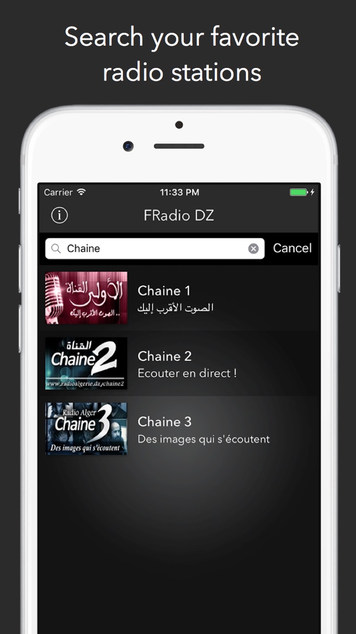 iPhone screenshot