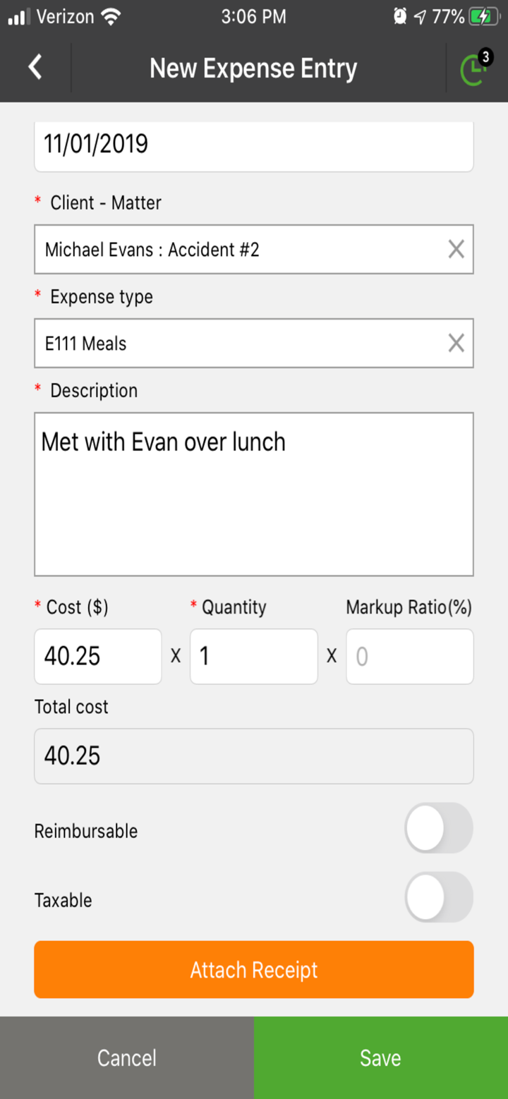 Time and Billing by eBillity screenshot 2