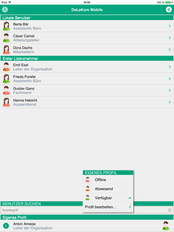 Screenshot #6 pour DeLaKom Mobile